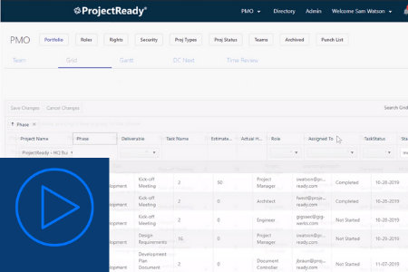 ProjectReady and the Project Manager
