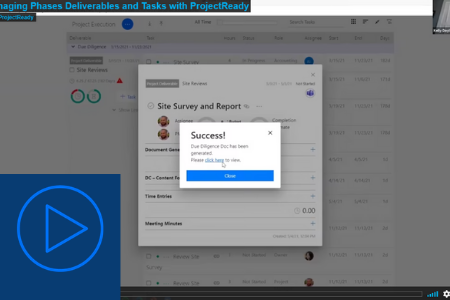 Managing Phases Deliverables and Tasks
